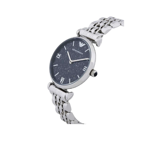 EMPORIO ARMANI Blue Dial 32 mm Stainless Steel Women's Watch AR11091