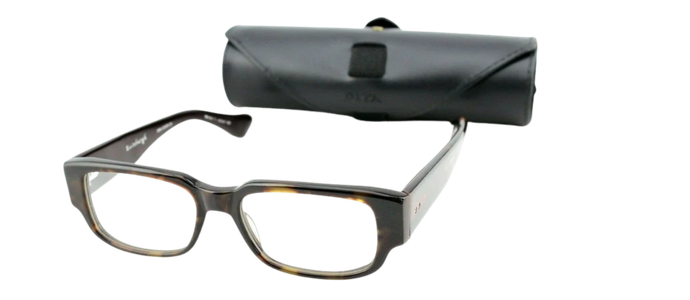 RARE NEW Genuine DITA EDINBURGH Dark Brown EyeGlasses Full Rim Frame DRX 2026 B