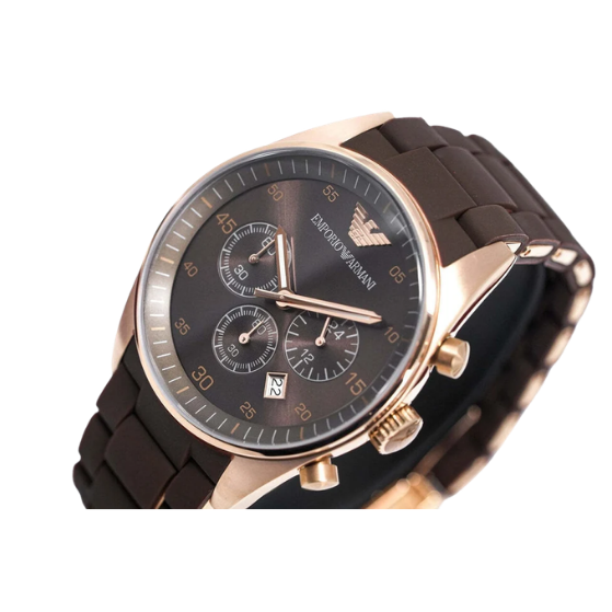 EMPORIO ARMANI Tazio Chronograph Sportivo 43mm Men's Watch AR5890