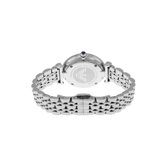 EMPORIO ARMANI Blue Dial 32 mm Stainless Steel Women's Watch AR11091