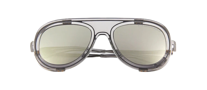 DITA ENDURANCE 88 Crystal Grey Titanium Aviator Sunglasses DTS107-55-03