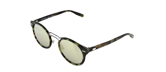 NEW Genuine HOMME DIOR 0209S Havana Matte Black Mirror Sunglasses 2OS UE 0209/S