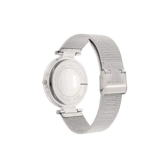 Michael Kors Darci Silver Mesh Crystals Steel Womens Watch MK3367