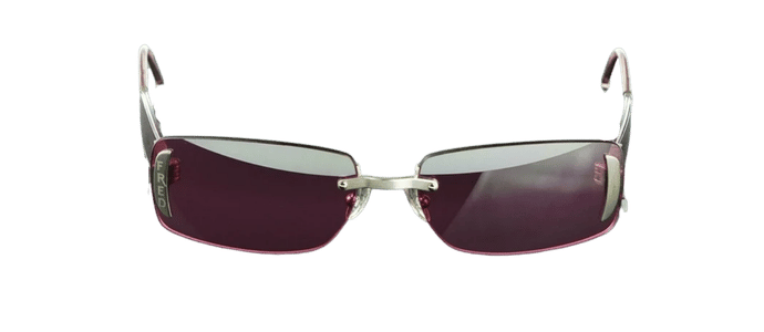 Fred Lunettes Palladium Plated Designer Marine Women's Sunglasses P F1 908