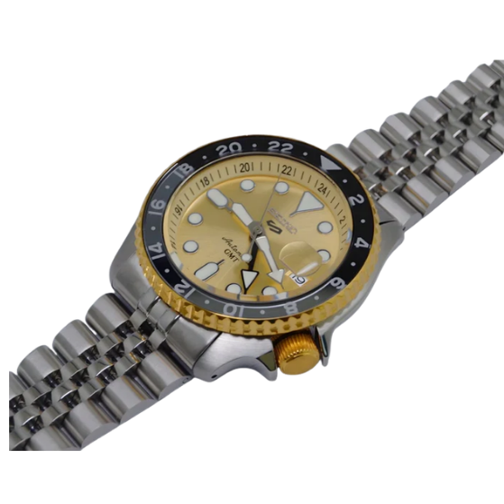 Seiko 5 Sports 70th Anniversary Limited Edition GMT Mens Watch SSK044K1