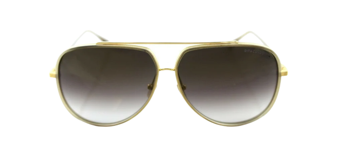 RARE NEW Genuine DITA 18K Gold CONDOR-TWO 2 Titanium Aviator Sunglasses 21010 B