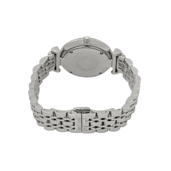 EMPORIO ARMANI Mother of Pearl Gianni T-Bar 32mm Womens Watch AR1908