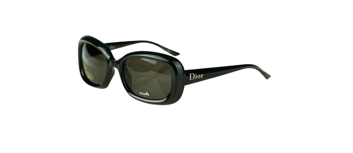 RARE NEW Authentic Christian Dior DIOR Ladycat 2 Black Grey Sunglasses D28NR