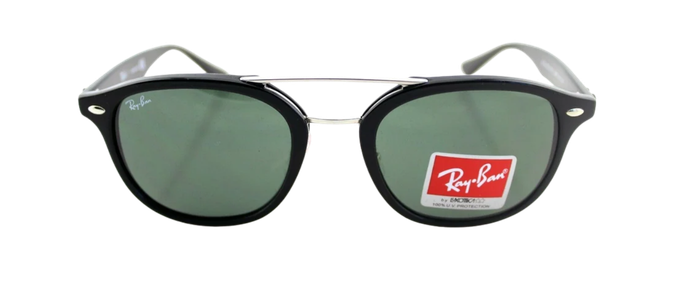 Ray-Ban Double Bridge Unisex Sunglasses RB2183 901/71