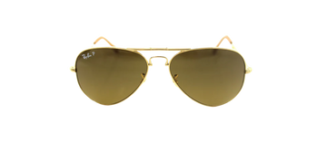 RAY-BAN Folding Aviator 22KT GOLD P3 Plus Sunglasses RB 3479KQ 001/M7