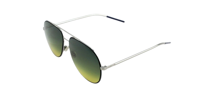 NEW Genuine CHRISTIAN DIOR ASTRAL Blue Ruthenium Green Aviator Sunglasses DTY JE