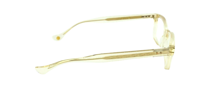 RARE Genuine DITA COURANTE White Rose Clear Full Rim Eye Glasses Frame DRX 3001