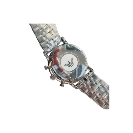 EMPORIO ARMANI Chronograph 43mm Stainless Steel Men's Watch AR0389