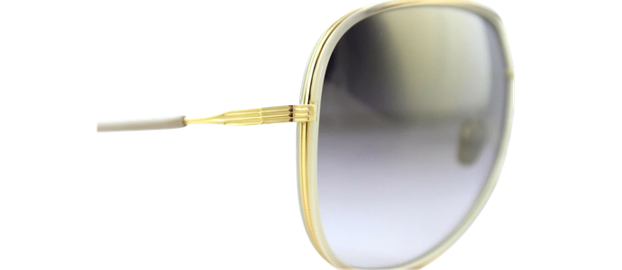RARE NEW Genuine DITA 18K Gold CONDOR-TWO 2 Titanium Aviator Sunglasses 21010 B