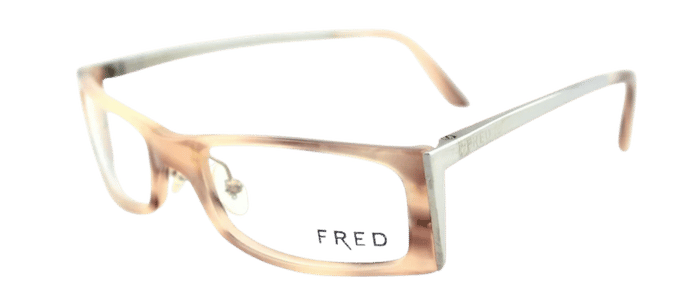 RARE New Authentic FRED LUNETTES ST MORITZ Nacre Rose Eyeglasses Frame C5 002