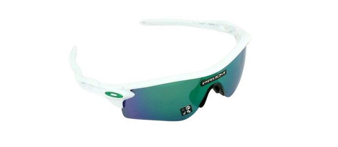 NEW OAKLEY RADARLOCK PATH White Prizm Jade Iridium Sunglasses OO9206-43 Asia Fit