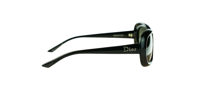 RARE NEW Authentic Christian Dior DIOR Ladycat 2 Black Grey Sunglasses D28NR