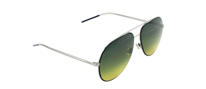 NEW Genuine CHRISTIAN DIOR ASTRAL Blue Ruthenium Green Aviator Sunglasses DTY JE