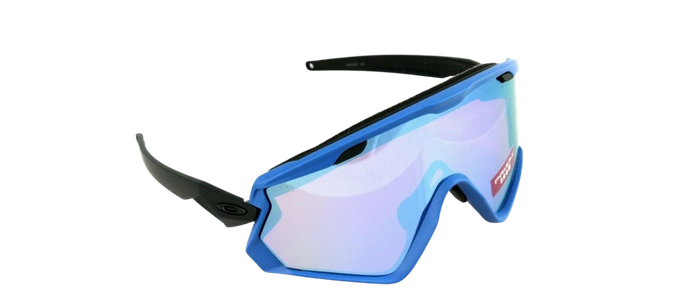 NEW OAKLEY WIND JACKET 2.0 Blue PRIZM Snow Sapphire Iridium Sunglasses OO7072 07