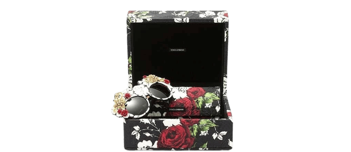 $5K RARE New DOLCE GABBANA MAMAS BROCADE Collectors Sunglasses DG 4275H 1574/87