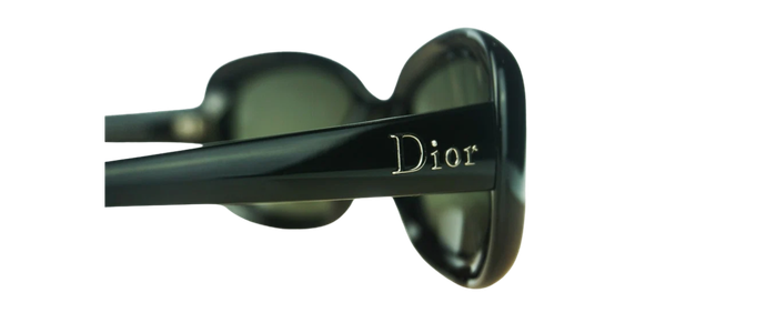 RARE NEW Authentic Christian Dior DIOR Ladycat 2 Black Grey Sunglasses D28NR