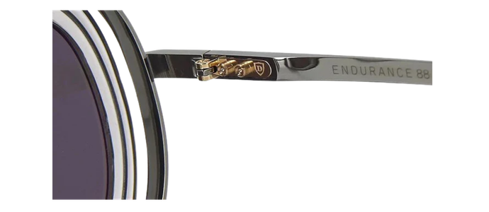 DITA ENDURANCE 88 Crystal Grey Titanium Aviator Sunglasses DTS107-55-03