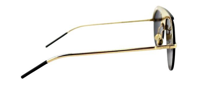NEW Genuine Christian DIOR REVOLUTION Black Gold Pilot Sunglasses 2M2 2K