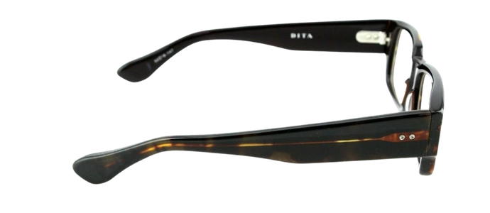 RARE NEW Genuine DITA EDINBURGH Dark Brown EyeGlasses Full Rim Frame DRX 2026 B