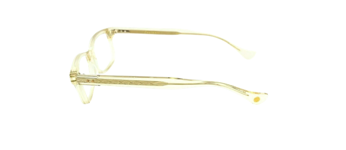 RARE Genuine DITA COURANTE White Rose Clear Full Rim Eye Glasses Frame DRX 3001