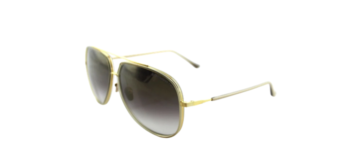 RARE NEW Genuine DITA 18K Gold CONDOR-TWO 2 Titanium Aviator Sunglasses 21010 B