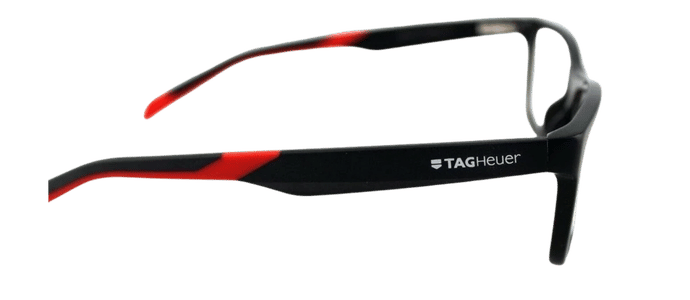 TAG Heuer Unisex Eyeglasses TH 0551 005 57mm