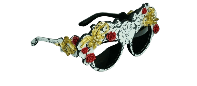 $5K RARE New DOLCE GABBANA MAMAS BROCADE Collectors Sunglasses DG 4275H 1574/87