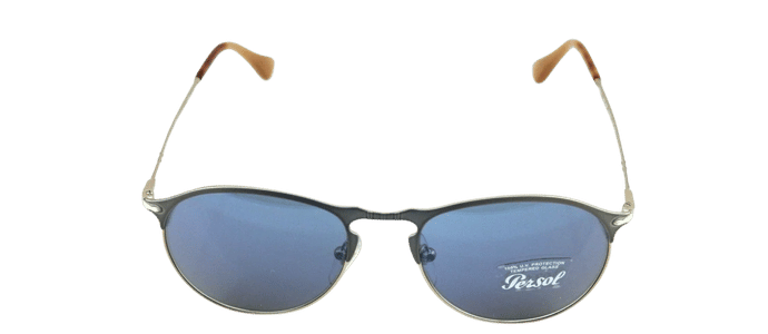 Persol Men's Tempered Glass Lens Sunglasses PO 7649-S 1071/56 53 mm