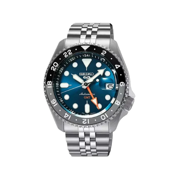 Seiko 5 Sports Special Edition "Velocity Blue" GMT Men's Watch SSK045K1