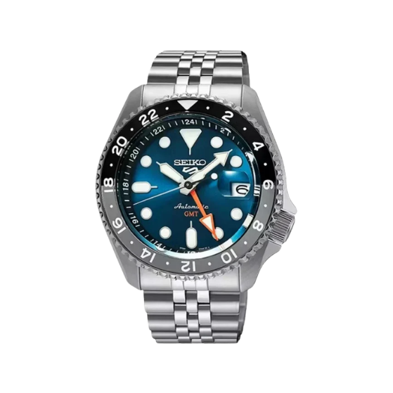 Seiko 5 Sports Special Edition "Velocity Blue" GMT Men's Watch SSK045K1