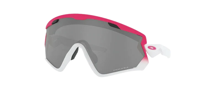 OAKLEY WIND JACKET 2.0 Pink Fade Prizm Black Iridium Sunglasses OO9418