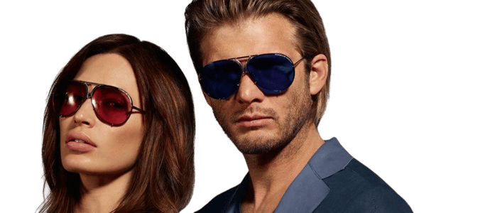 NEW Genuine PORSCHE DESIGN Titanium Silver Pink Pilot Sunglasses P 8478 M 66MM