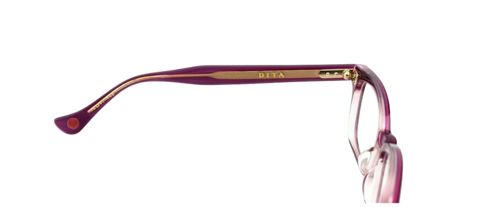 RARE NEW Genuine DITA COURANTE Purple Full Rim Eye Glasses Frame DRX 3001 I