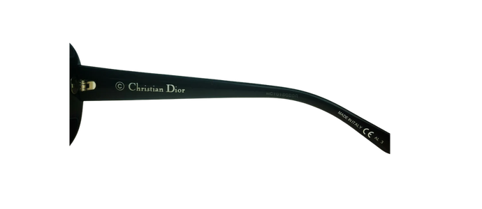RARE NEW Authentic Christian Dior DIOR Ladycat 2 Black Grey Sunglasses D28NR