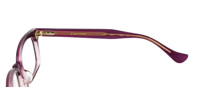 RARE NEW Genuine DITA COURANTE Purple Full Rim Eye Glasses Frame DRX 3001 I