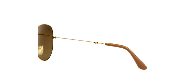 RAY-BAN Folding Aviator 22KT GOLD P3 Plus Sunglasses RB 3479KQ 001/M7
