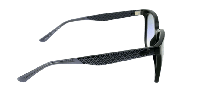 RARE New Genuine LACOSTE Black Grey Blue Square Full Rim Sunglasses L861S 001