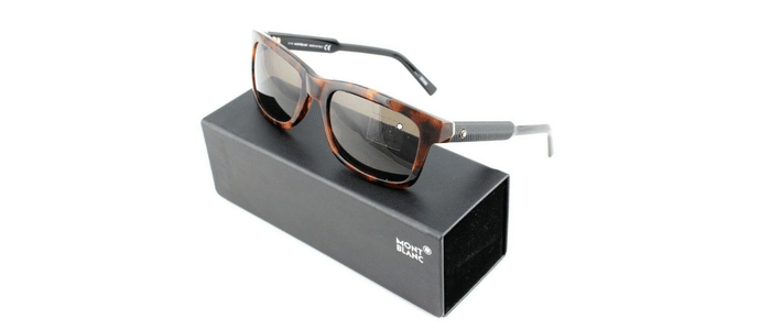 Mont Blanc Unisex Sunglasses MB653S 52E MB 653S/S