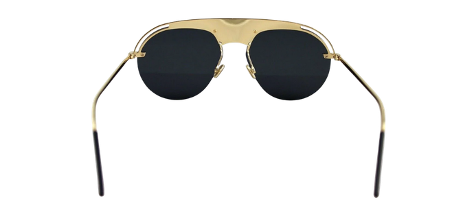 NEW Genuine Christian DIOR REVOLUTION Black Gold Pilot Sunglasses 2M2 2K