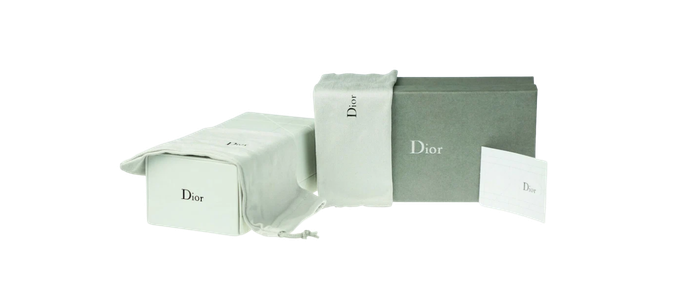 RARE NEW Authentic Christian Dior DIOR Ladycat 2 Black Grey Sunglasses D28NR
