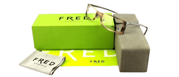 RARE New Authentic FRED LUNETTES ST MORITZ Nacre Rose Eyeglasses Frame C5 002
