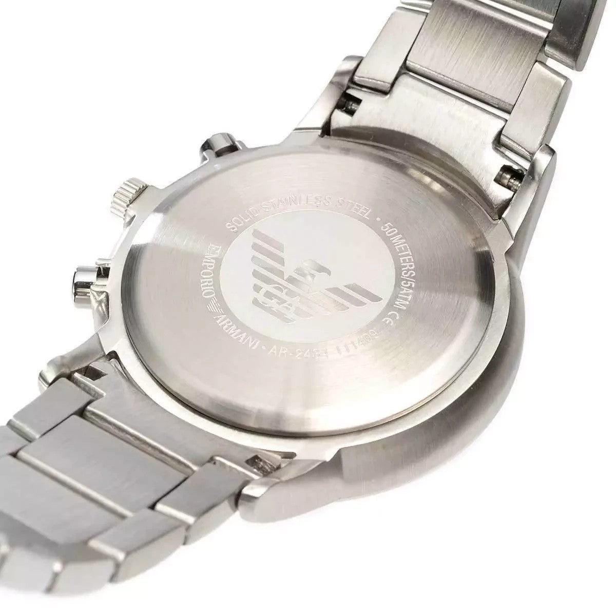 Emporio Armani Men's Chronograph 43mm Black Dial Men Watch AR2434