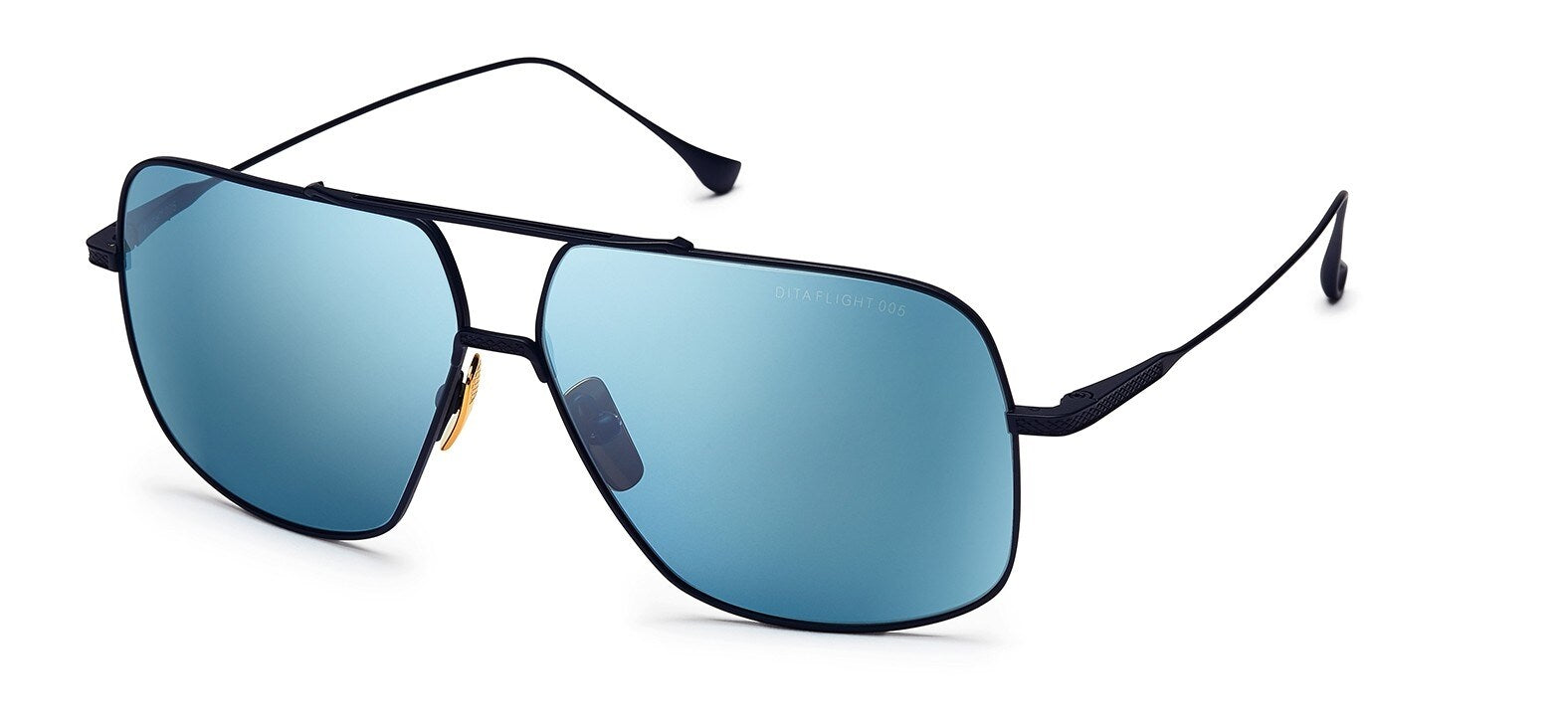 Dita Flight .005 Square Aviator Unisex Sunglasses DRX 7805 E