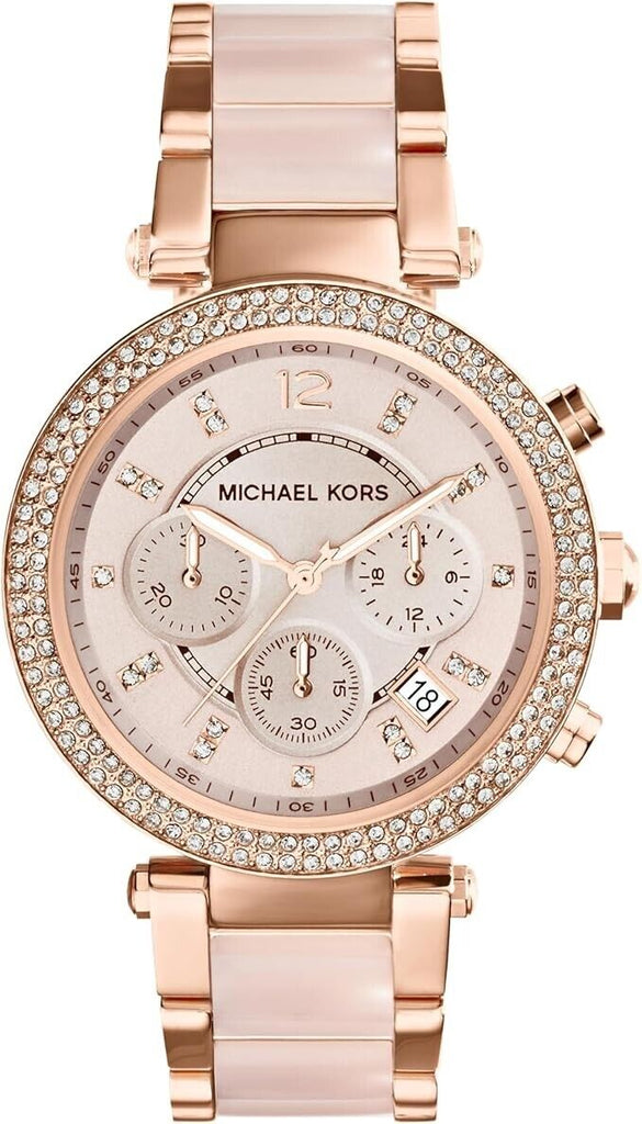 Michael Kors Parker MK5896 Chronograph Rose Gold Women's Watch