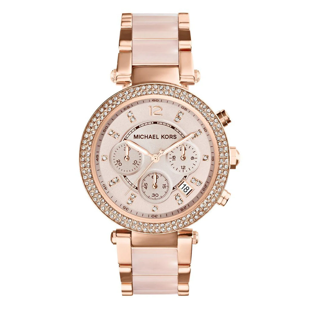 Michael Kors Parker MK5896 Chronograph Rose Gold Women's Watch